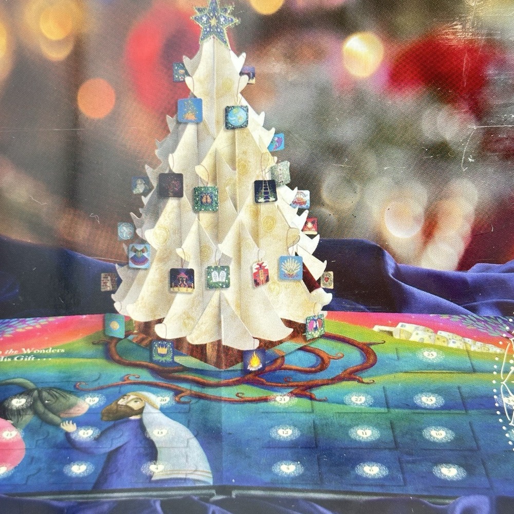 The Wonder of the Greatest Gift Book Pop Up Tree Advent Voskamp NEW Sealed - Picture 5 of 8